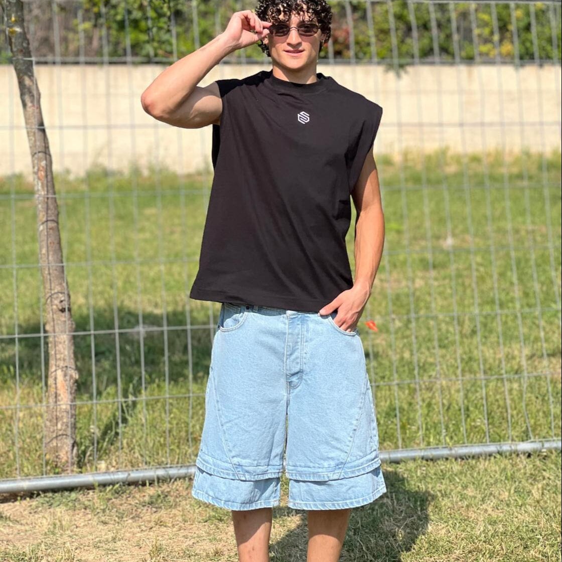 CAPTO Short – Denim modulabile