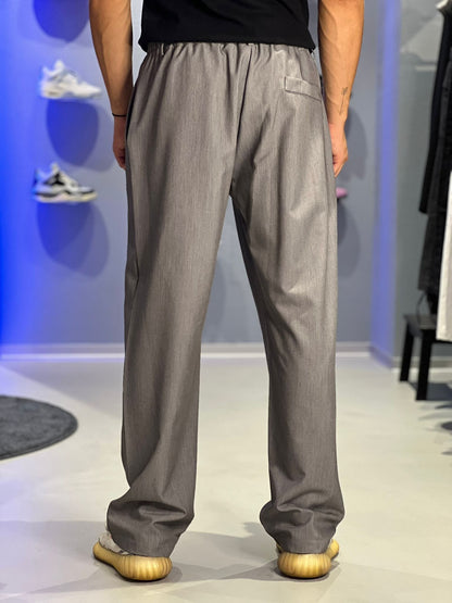 Pantaloni Uomo Relaxed Fit – Grigio Elegante
