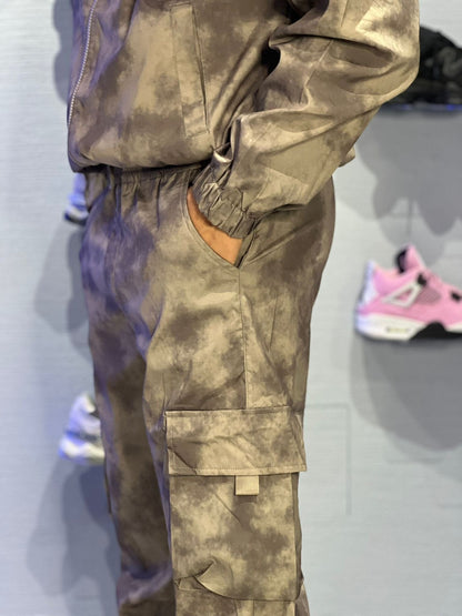 Coordinato Cargo Tinta Cloud – Giacca + Pantalone