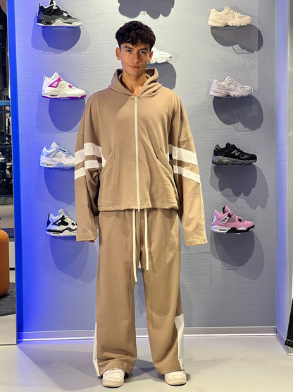 Coordinato Tuta Oversize Hydo - Beige Sabbia