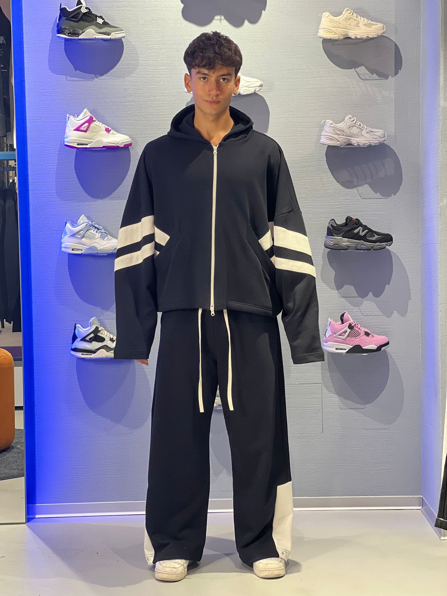 Coordinato Tuta Oversize Hydo - Nera