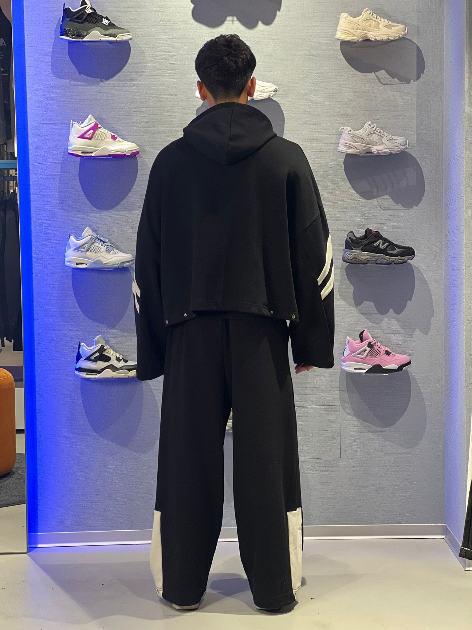 Coordinato Tuta Oversize Hydo - Nera