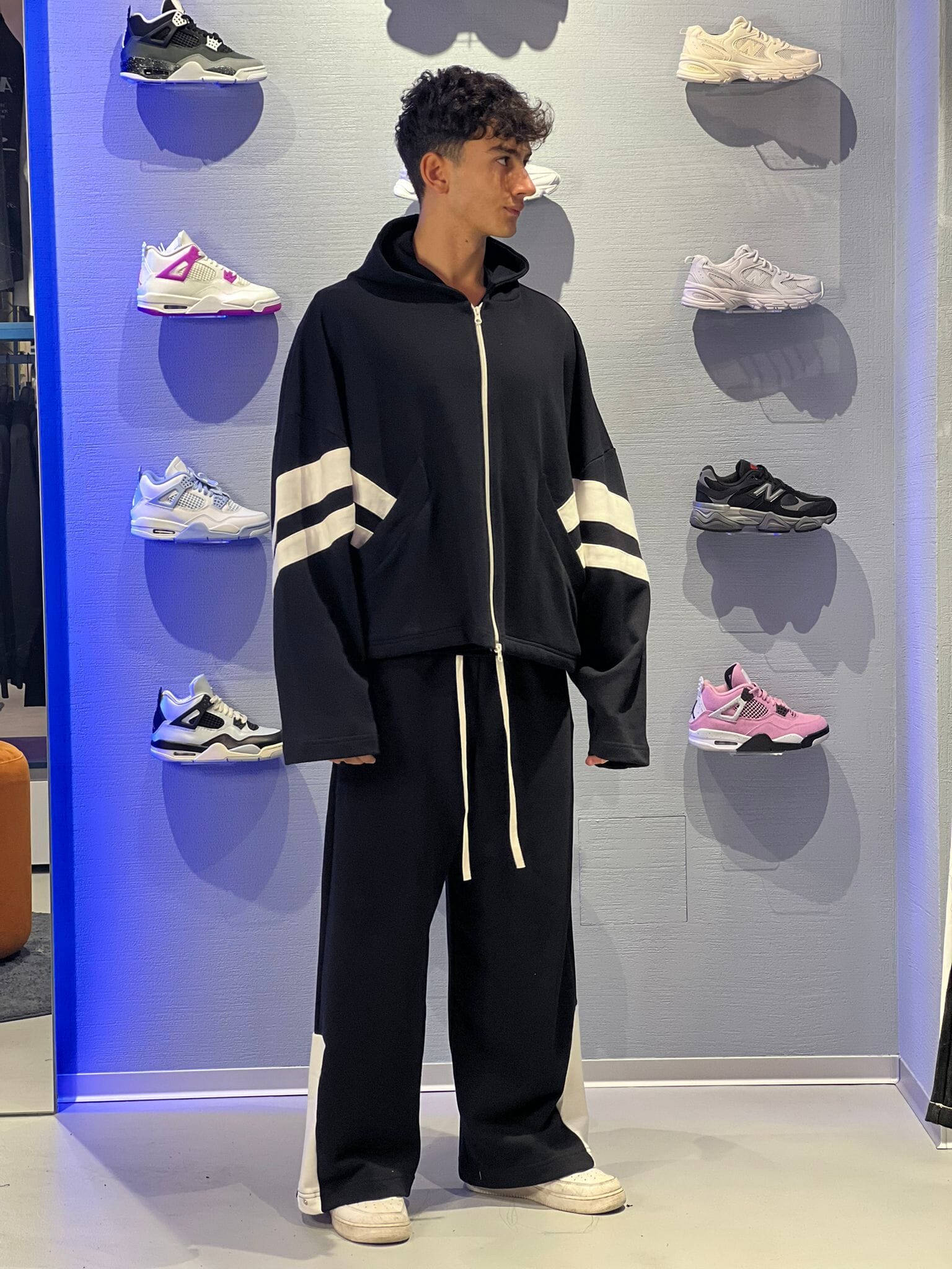 Coordinato Tuta Oversize Hydo - Nera