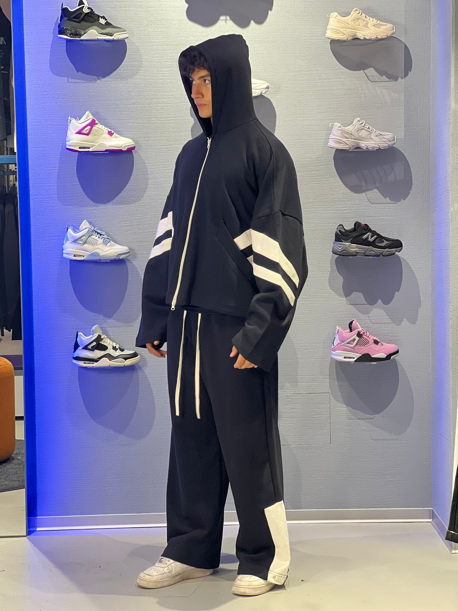 Coordinato Tuta Oversize Hydo - Nera