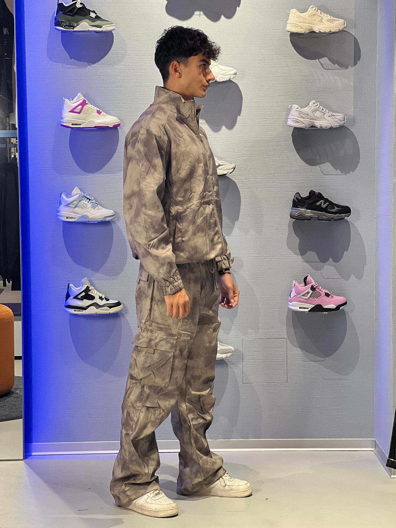 Coordinato Cargo Tinta Cloud – Giacca + Pantalone