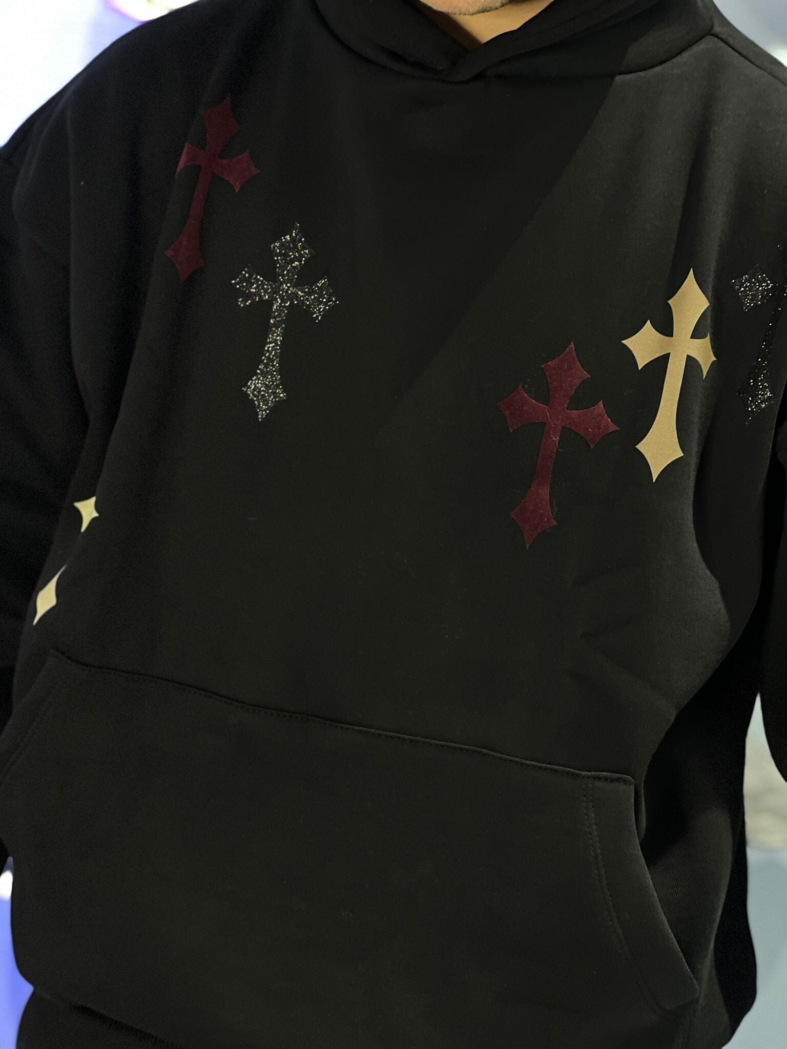 Coordinato tuta Croci Nera