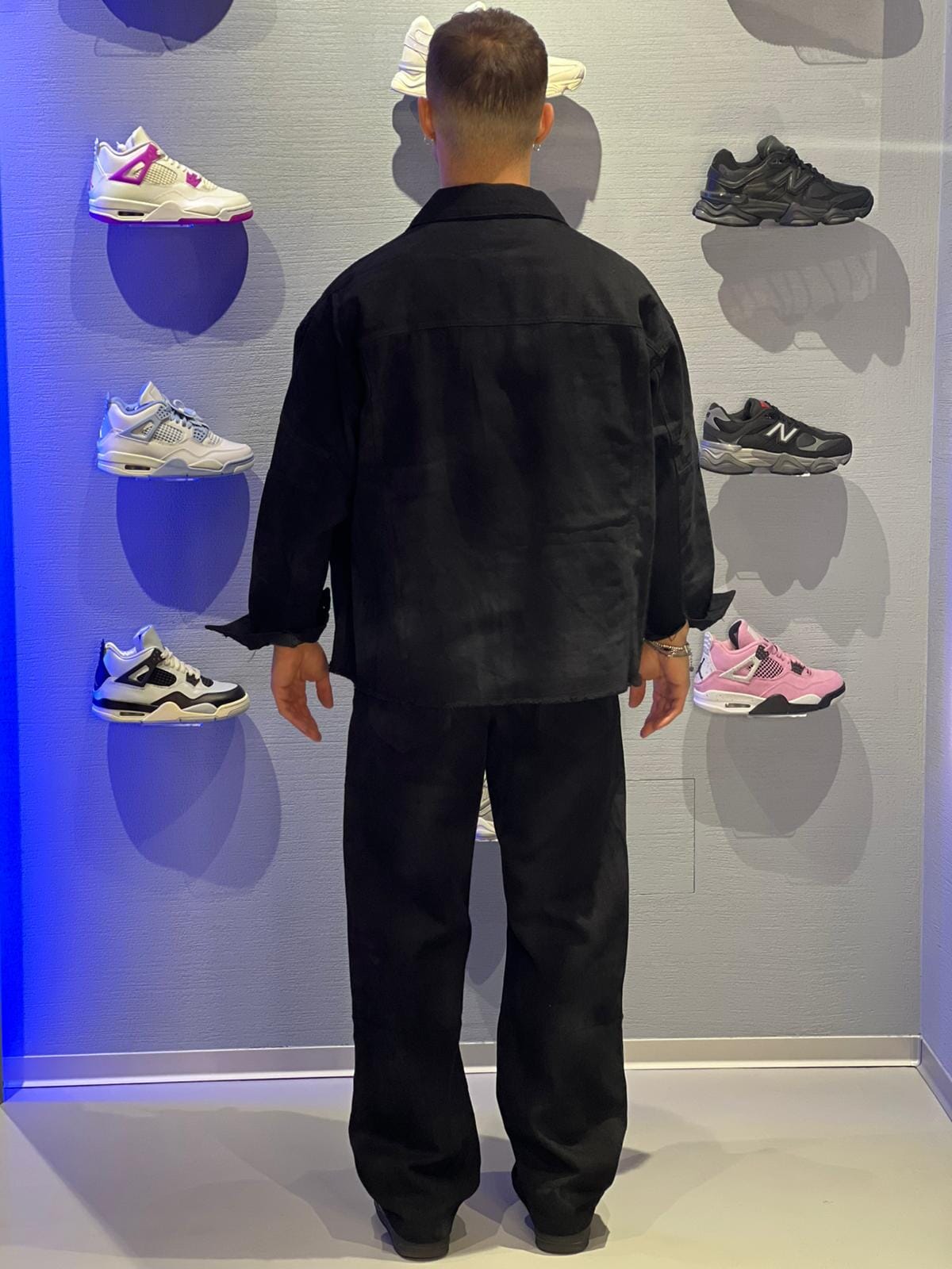 Coordinato Total Black Oversize