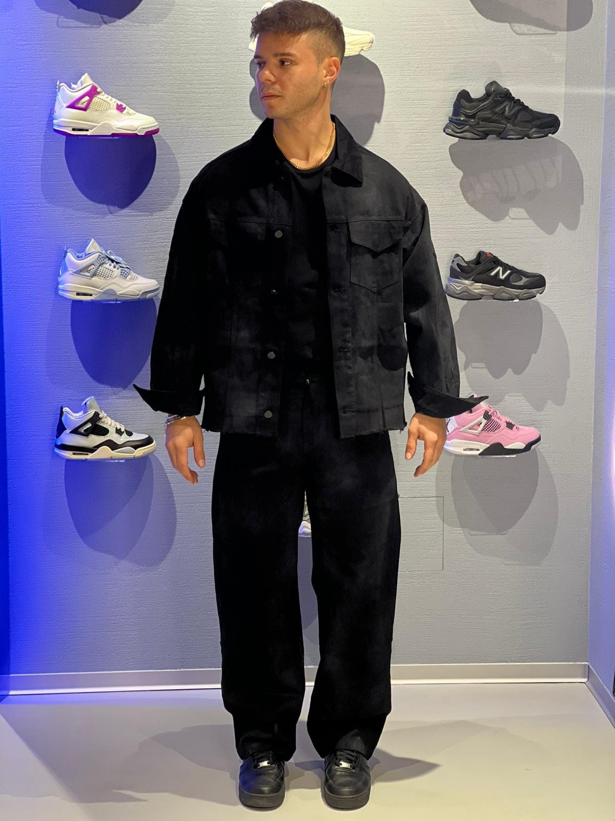 Coordinato Total Black Oversize