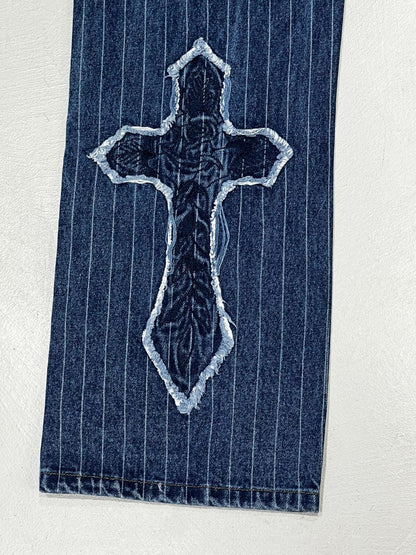 Jeans Ed Hardy Cross Patch