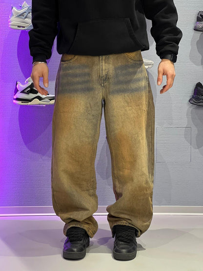 Jeans Wide Fit Vintage Washed