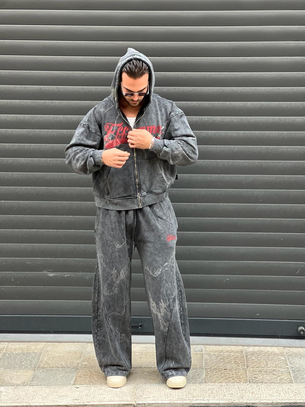 Coordinato Tuta Effemme Freedom Grigia