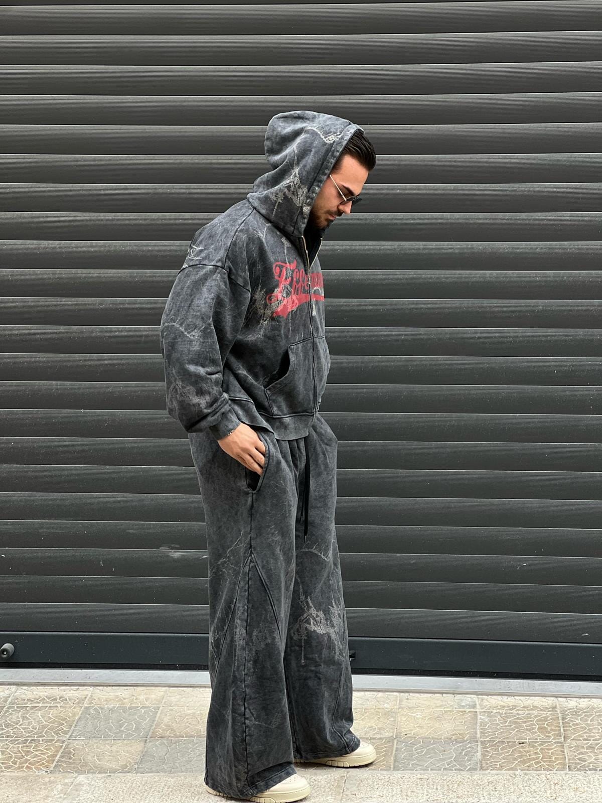 Coordinato Tuta Effemme Freedom Grigia