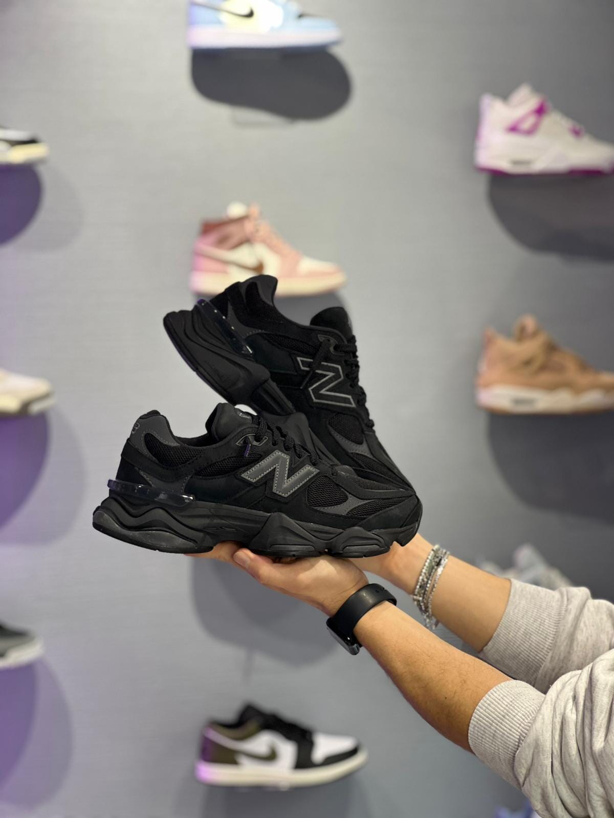 New Balance 9060 nero cemento