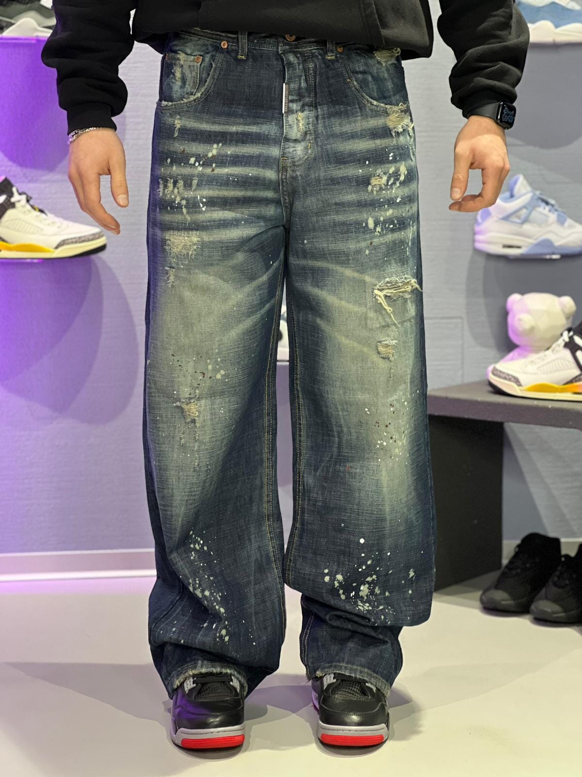 Jeans Baggy Rider Blue Cianotic