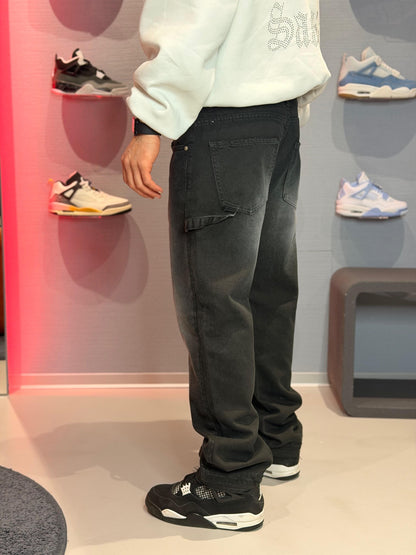 Jeans Straight Fit Raid Nero Cianotic