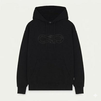 Felpa Propaganda Logo Studs Nera