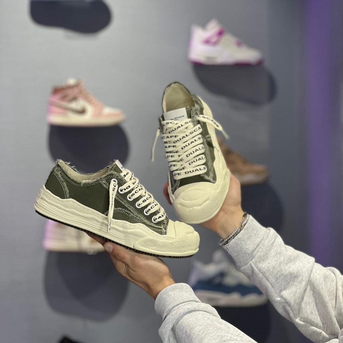 Dualscape Sneakers Chunky Green