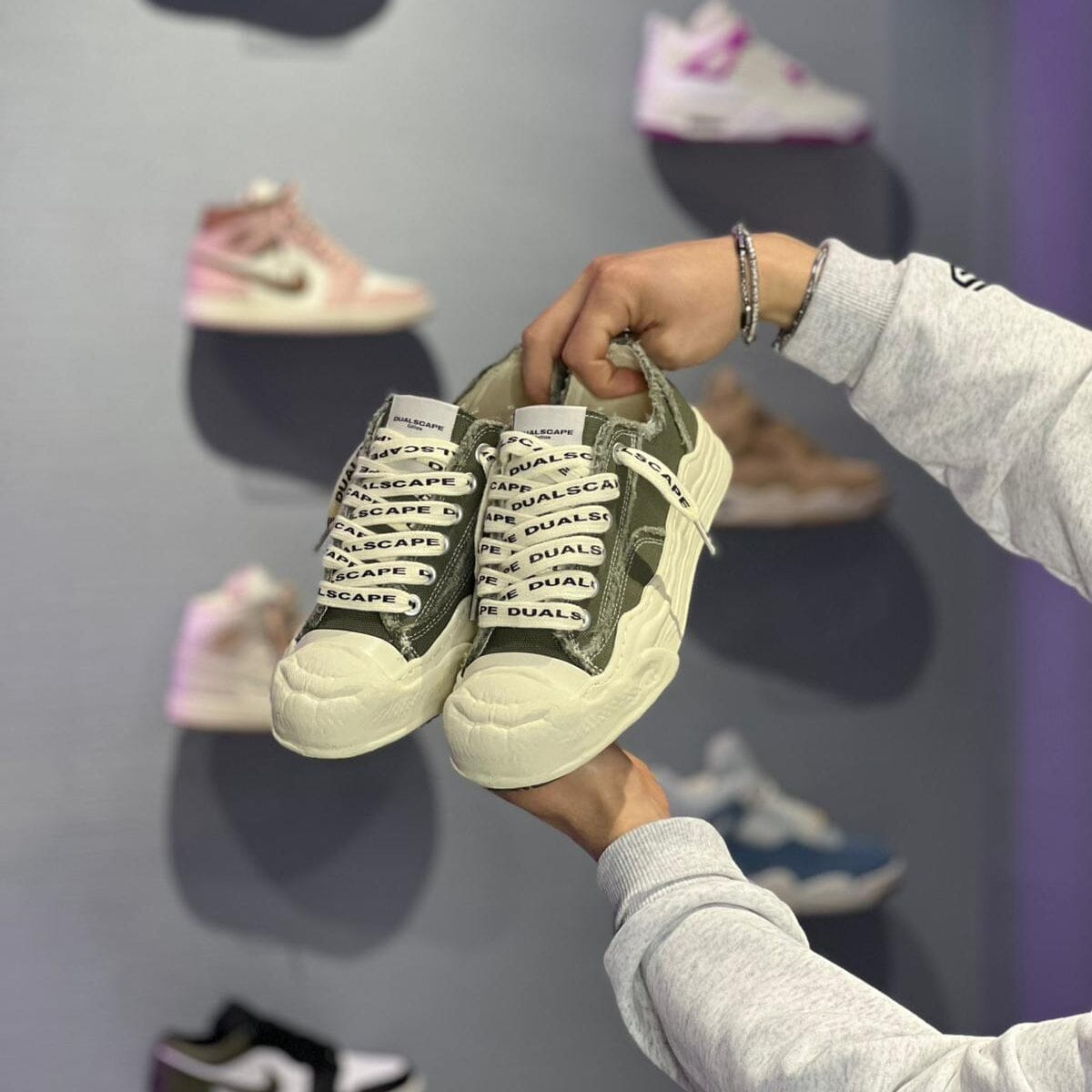 Dualscape Sneakers Chunky Green