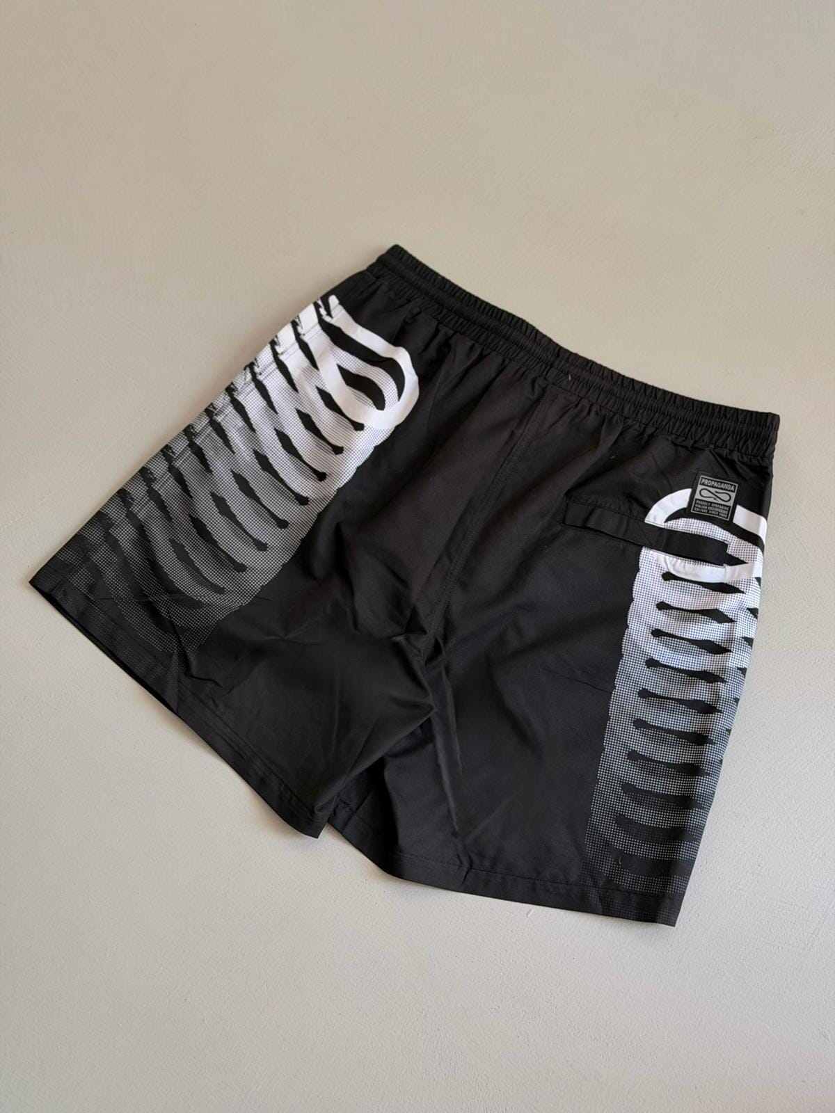 Boxer Mare Propaganda Nero Ribs Bianche