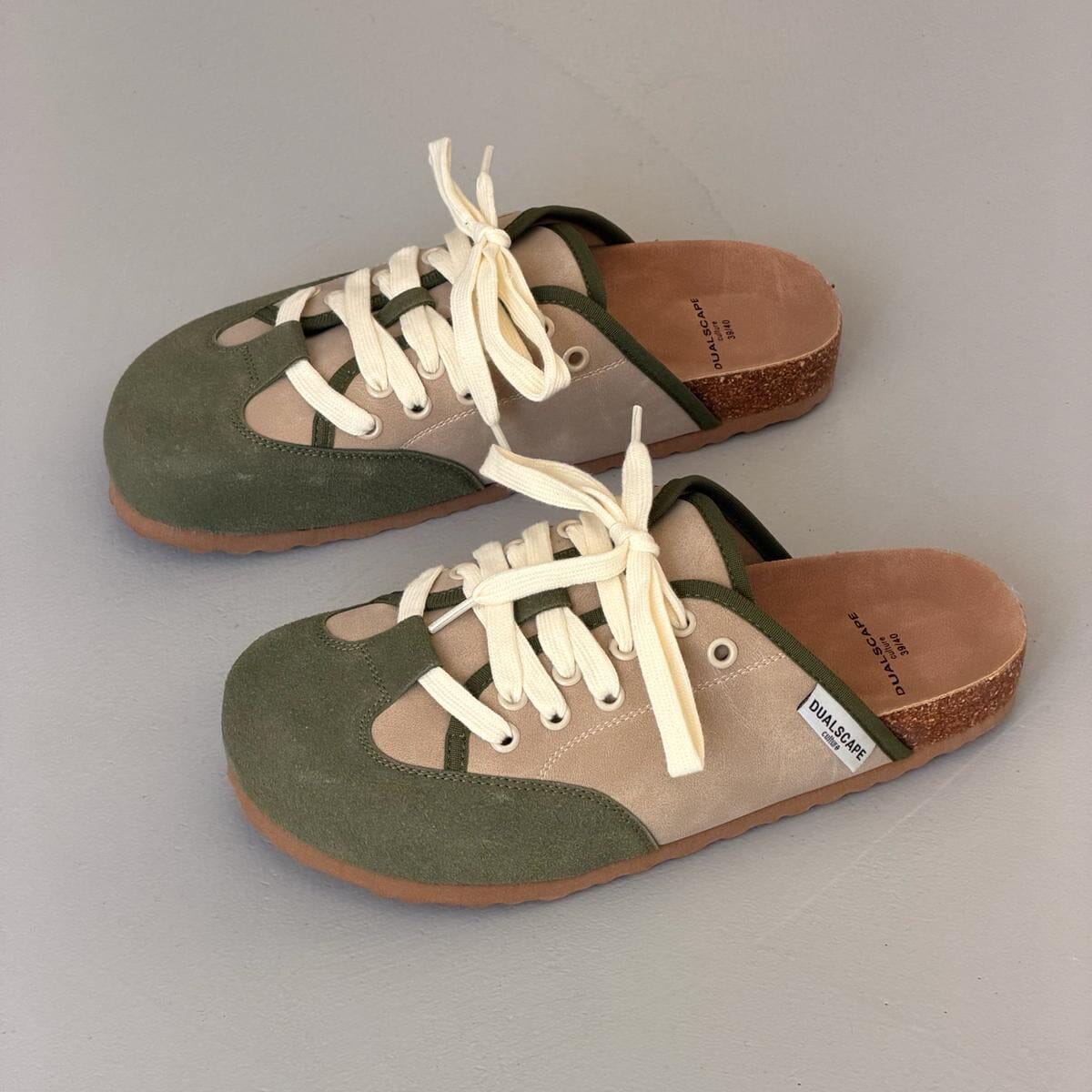 Dualscape Sabot Verde/Beige C02