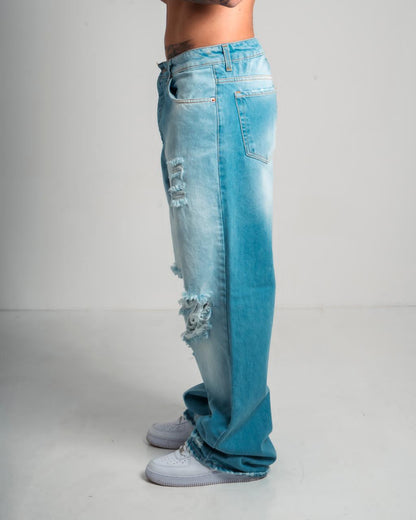 Jeans Baggy Broken Effemme