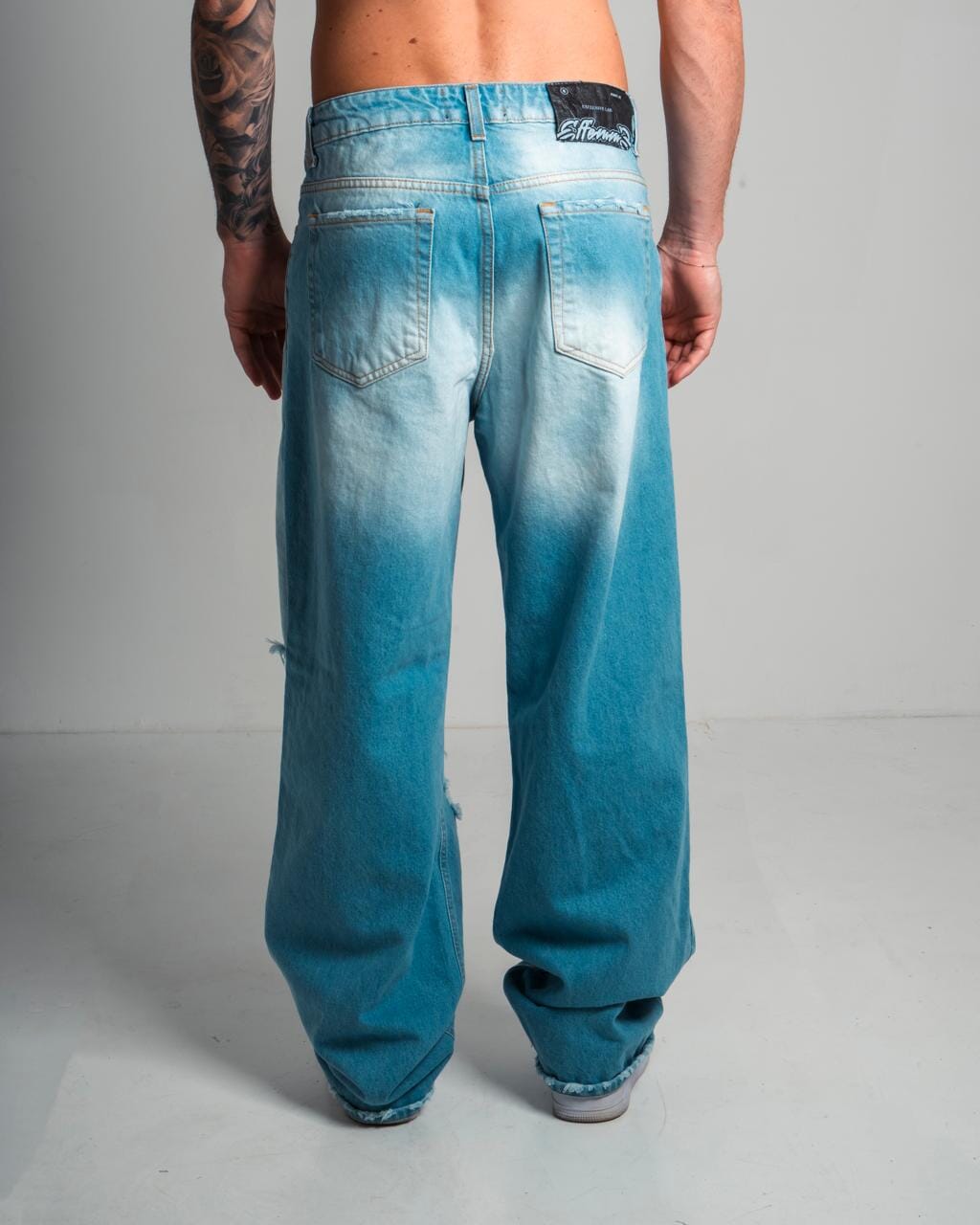 Jeans Baggy Broken Effemme