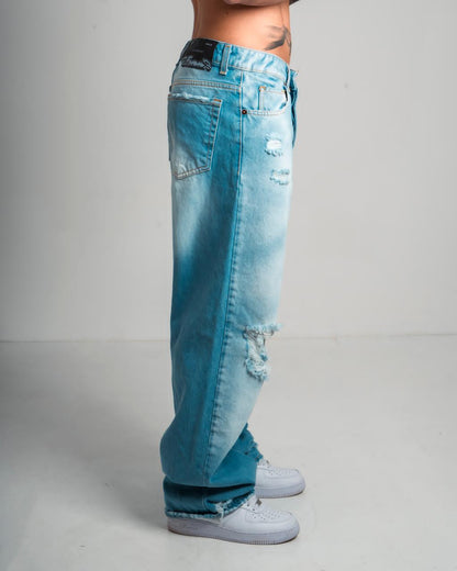 Jeans Baggy Broken Effemme