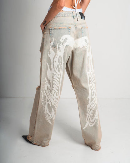 Jeans Effemme Baggy Flame 26