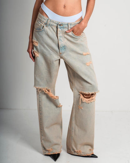 Jeans Effemme Baggy Flame 26