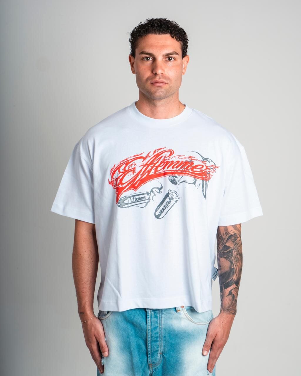 T-shirt Boxy Tee Opps Bianca