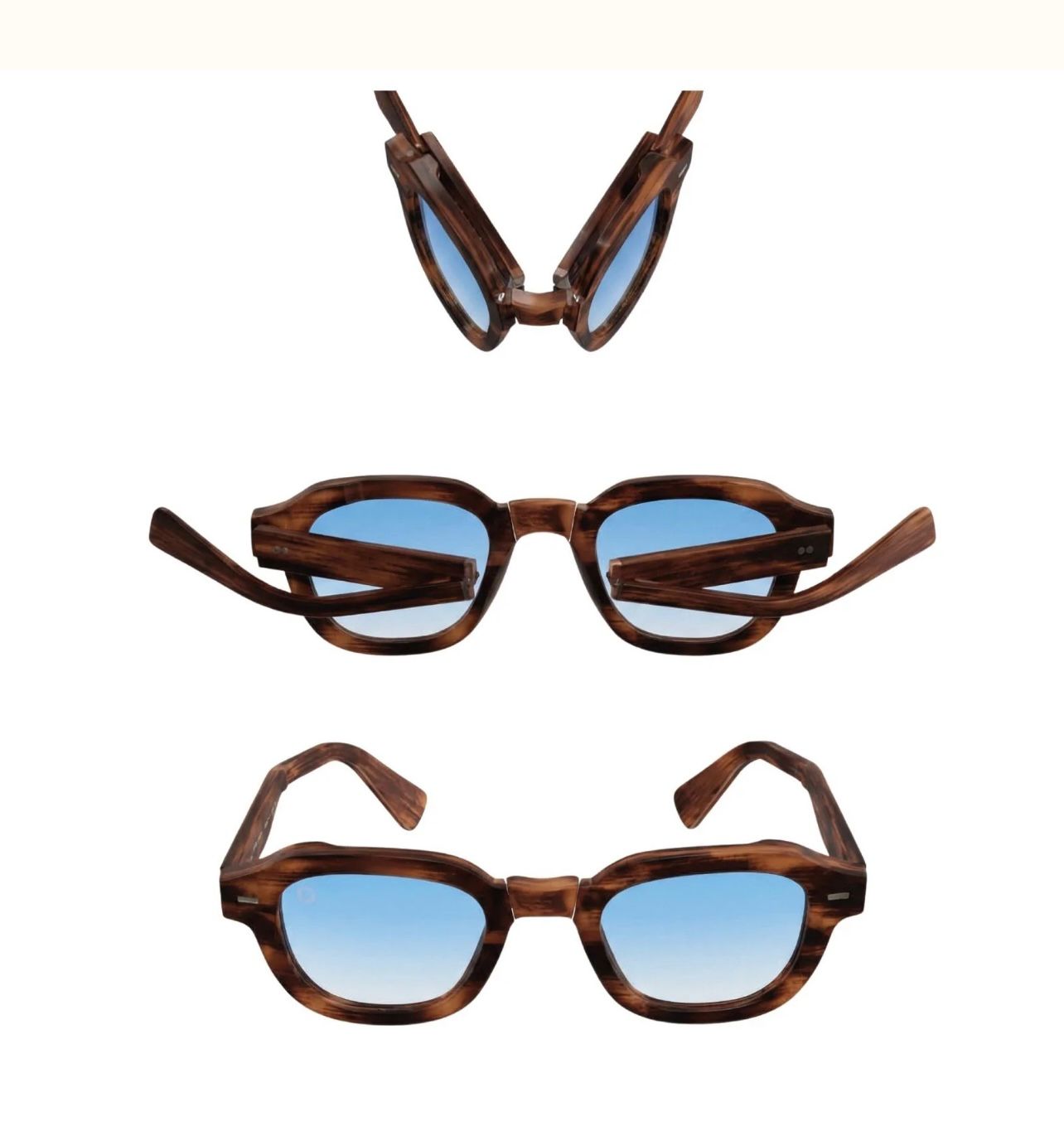 Os Sunglasses Ibiza Havana Blu