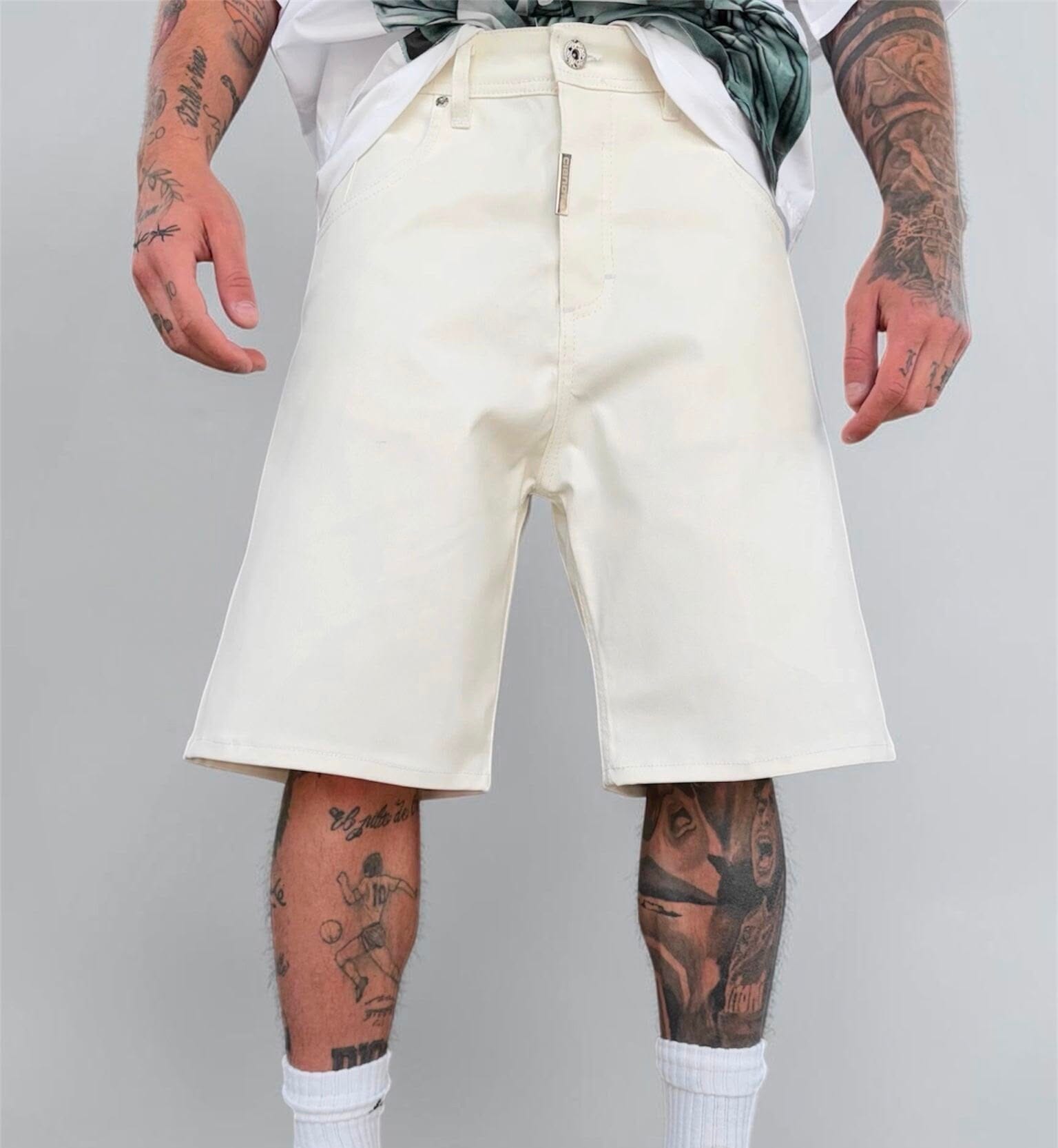 Short Spalmato Bianco Cianotic