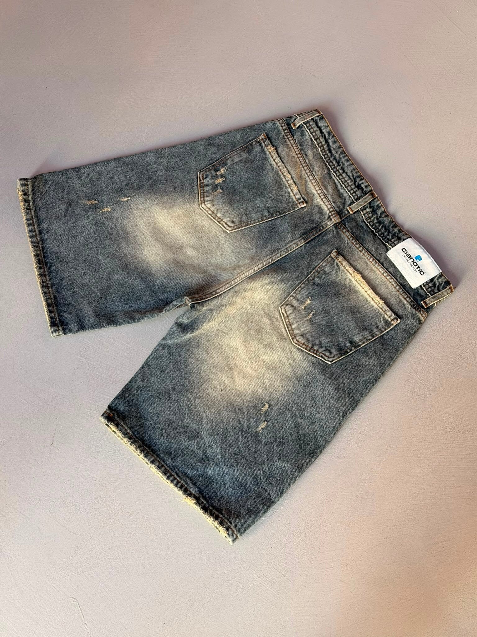 Short Blu Sabbiato Cianotic
