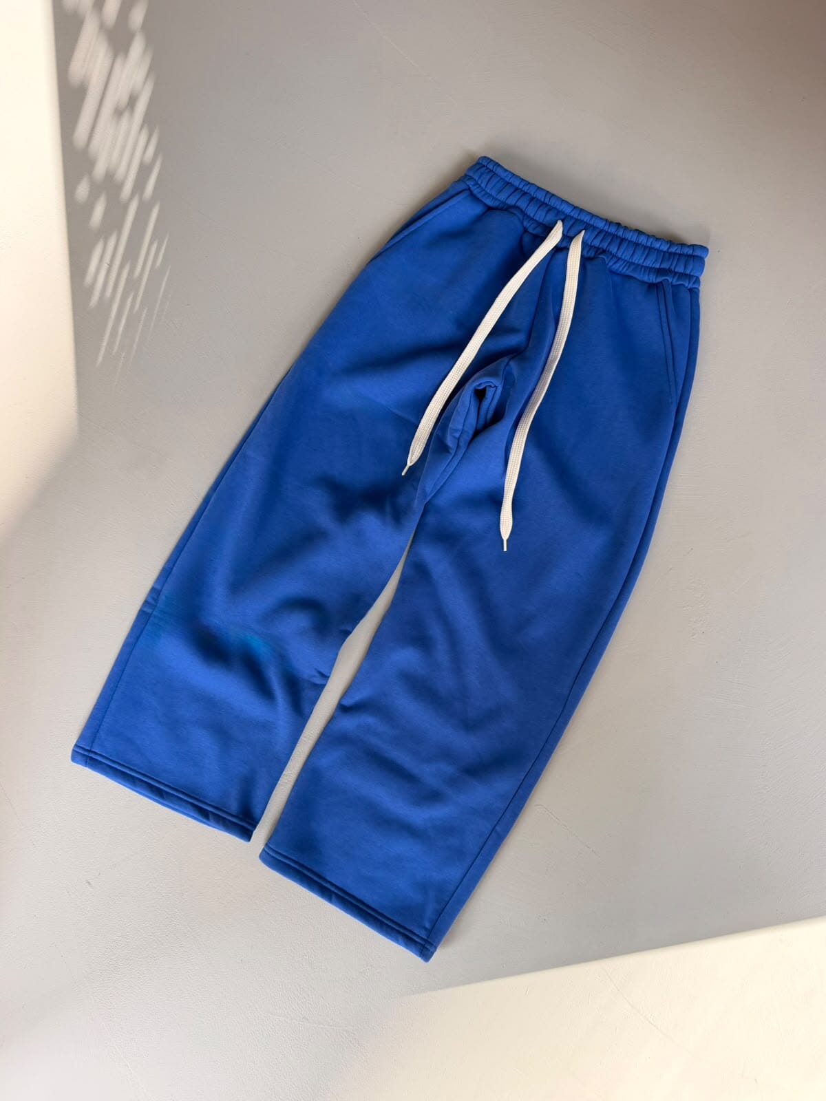 Pantaloni tuta basic blu elettrico
