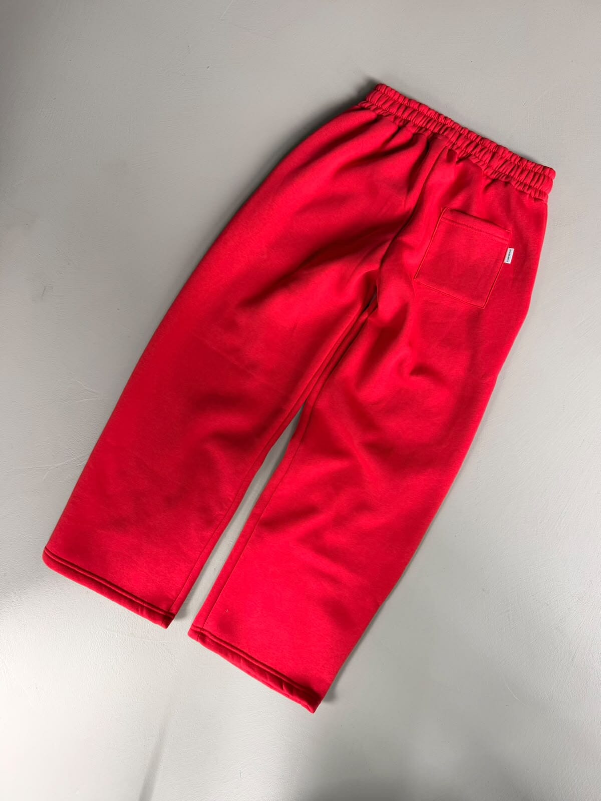 Pantaloni tuta basic rosso