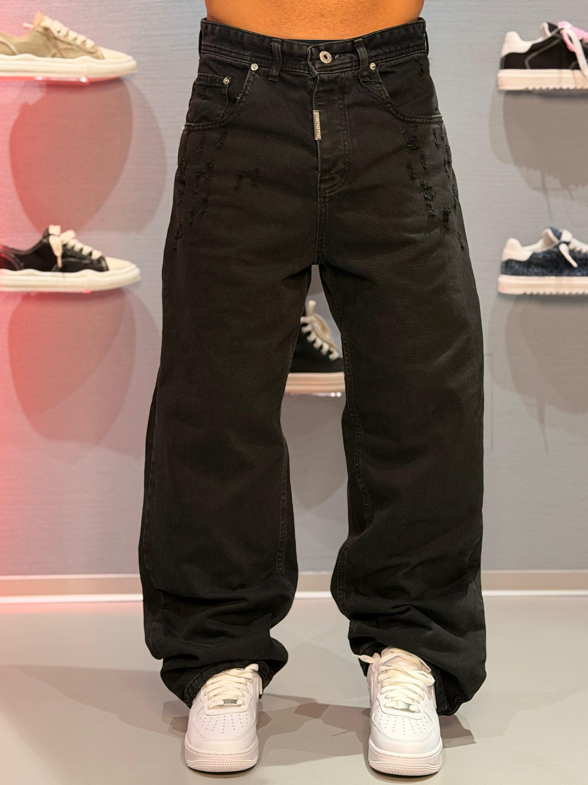 Jeans nero Cianotic
