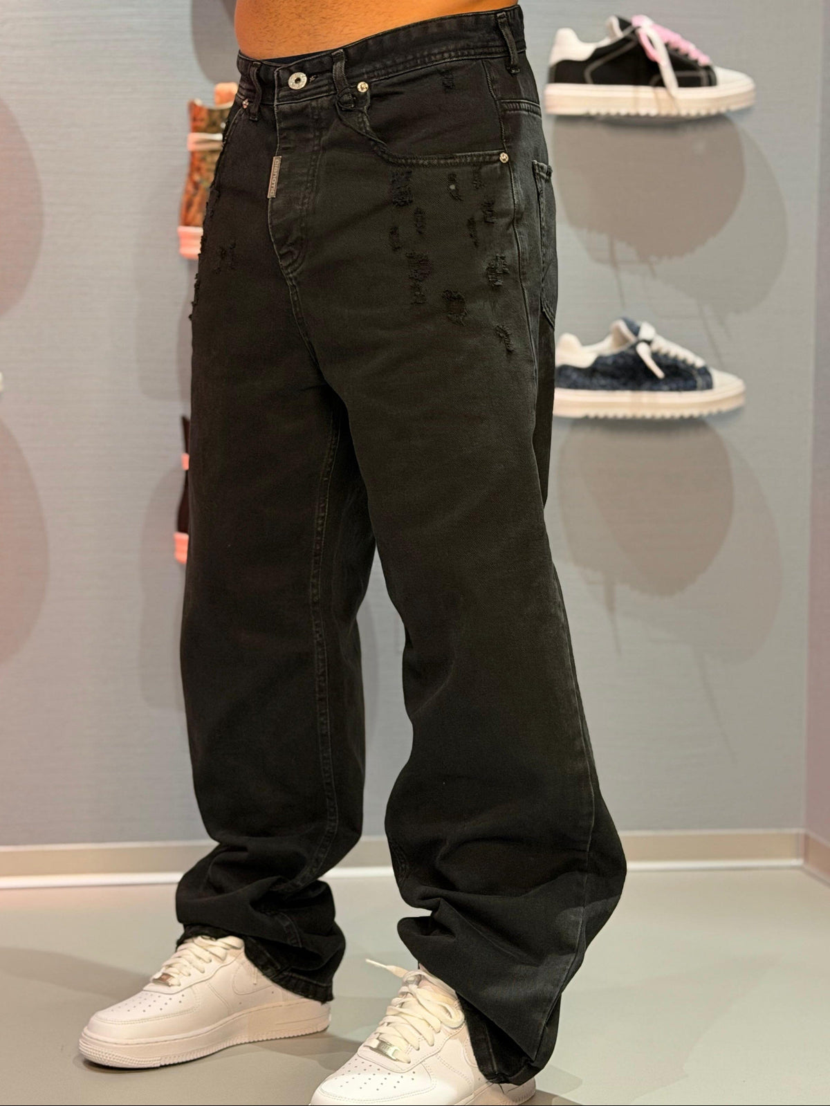 Jeans nero Cianotic