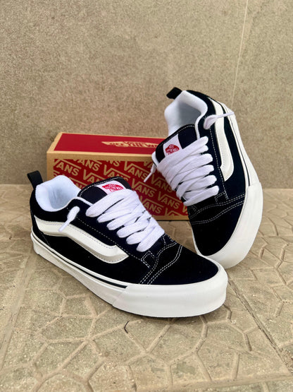 VANS Knu Skool Sneakers 9QC6BT1 Nero Vero Bianco