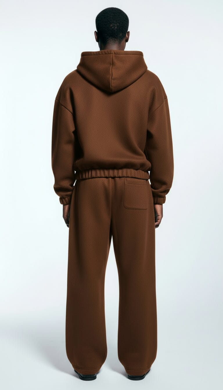 Coordinato Tuta Lana Hydo Big Boi Caffè