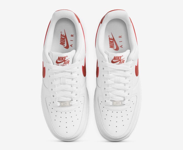 Nike air force 1 '07 bianco/rosso