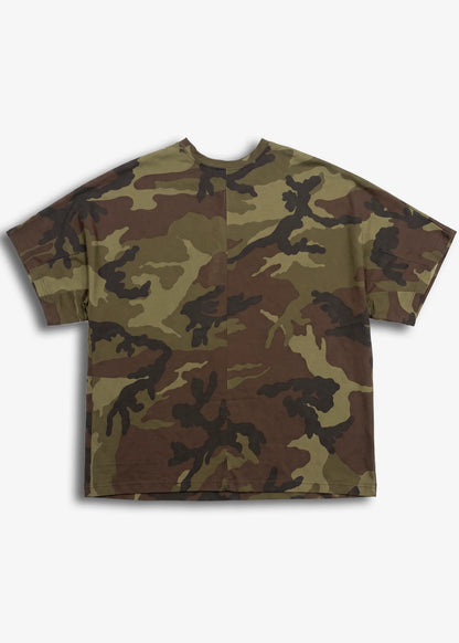 T-shirt Crop Over Mimetica Minimal Couture