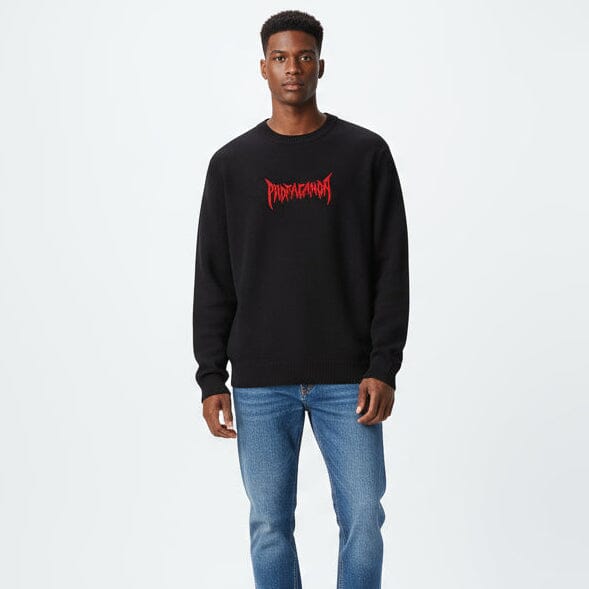 Maglione Propaganda Knitwear Ribs Spider