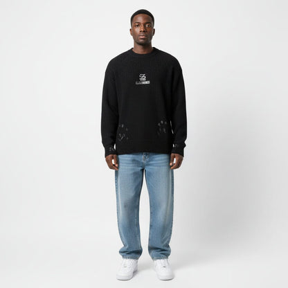 Maglione Nero con logo