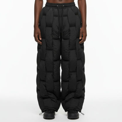 CR03  Black Glacier Weave Pant