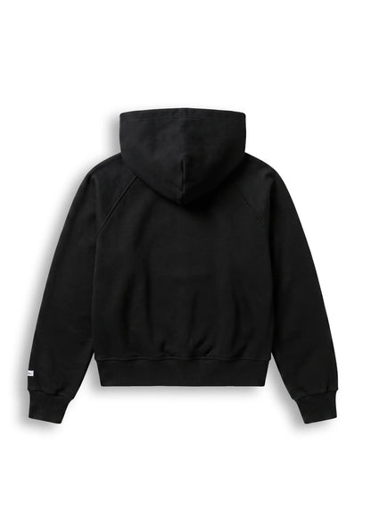 Felpa Zip Tex Premium Minimal Couture Nera