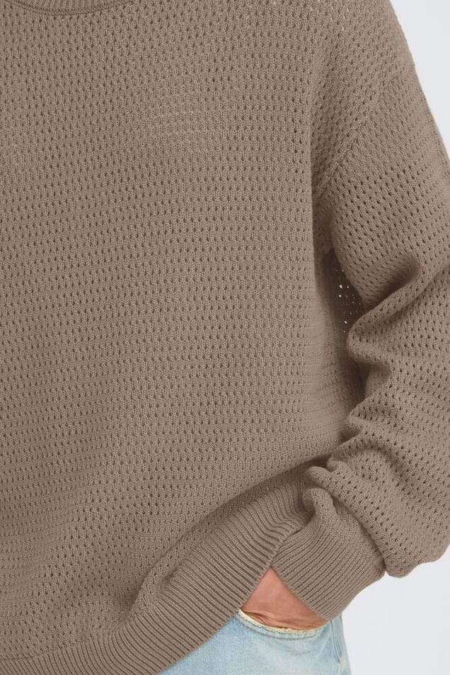 Maglione traforato SOLID