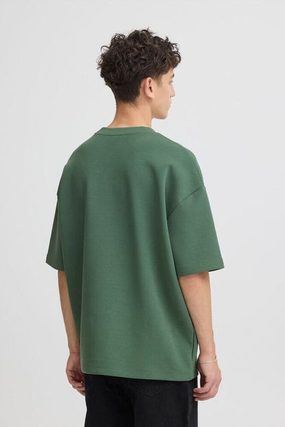 T-Shirt Oversize doppia SOLID verde