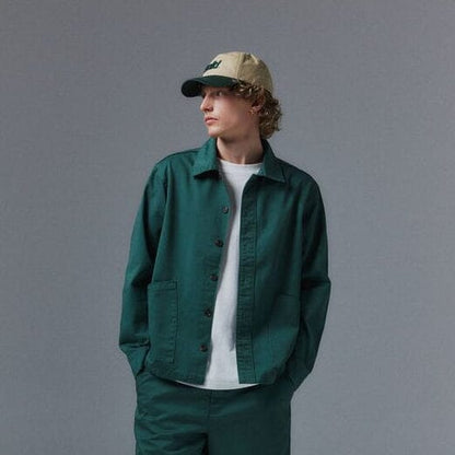 Giacca Solid Stile Workwear Verde