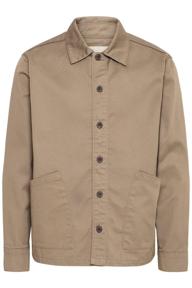 Giacca Solid Stile Workwear Fango