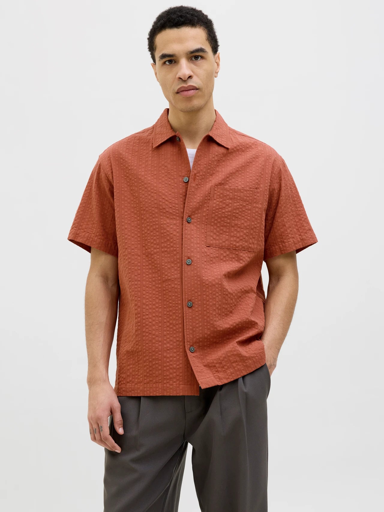 Camicia Solid arabian spice